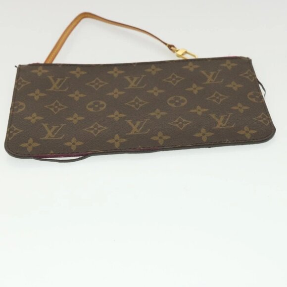 LOUIS VUITTON Monogram Neverfull MM Pouch LV Auth S104 - Picture 6 of 16